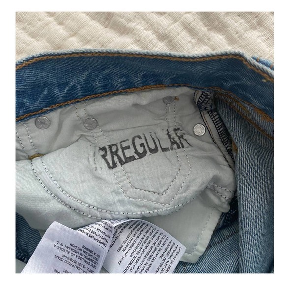 Levi's High Rise Wedgie Button Fly Jeans 100% Cotton 24 EUC new “skinny” jeans - Picture 3 of 3